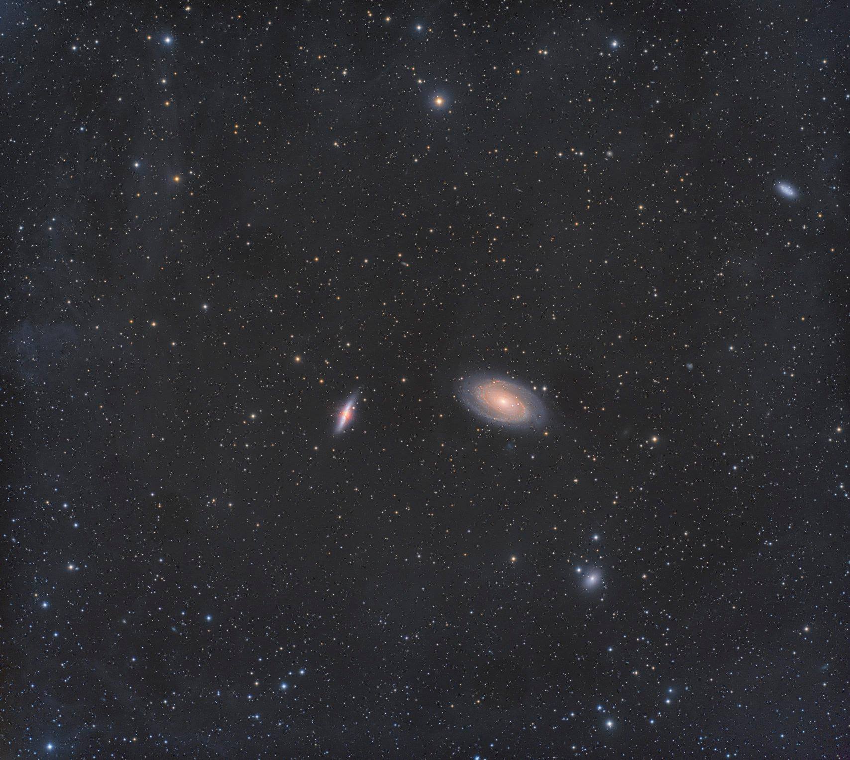 Galaxies M81 et M82